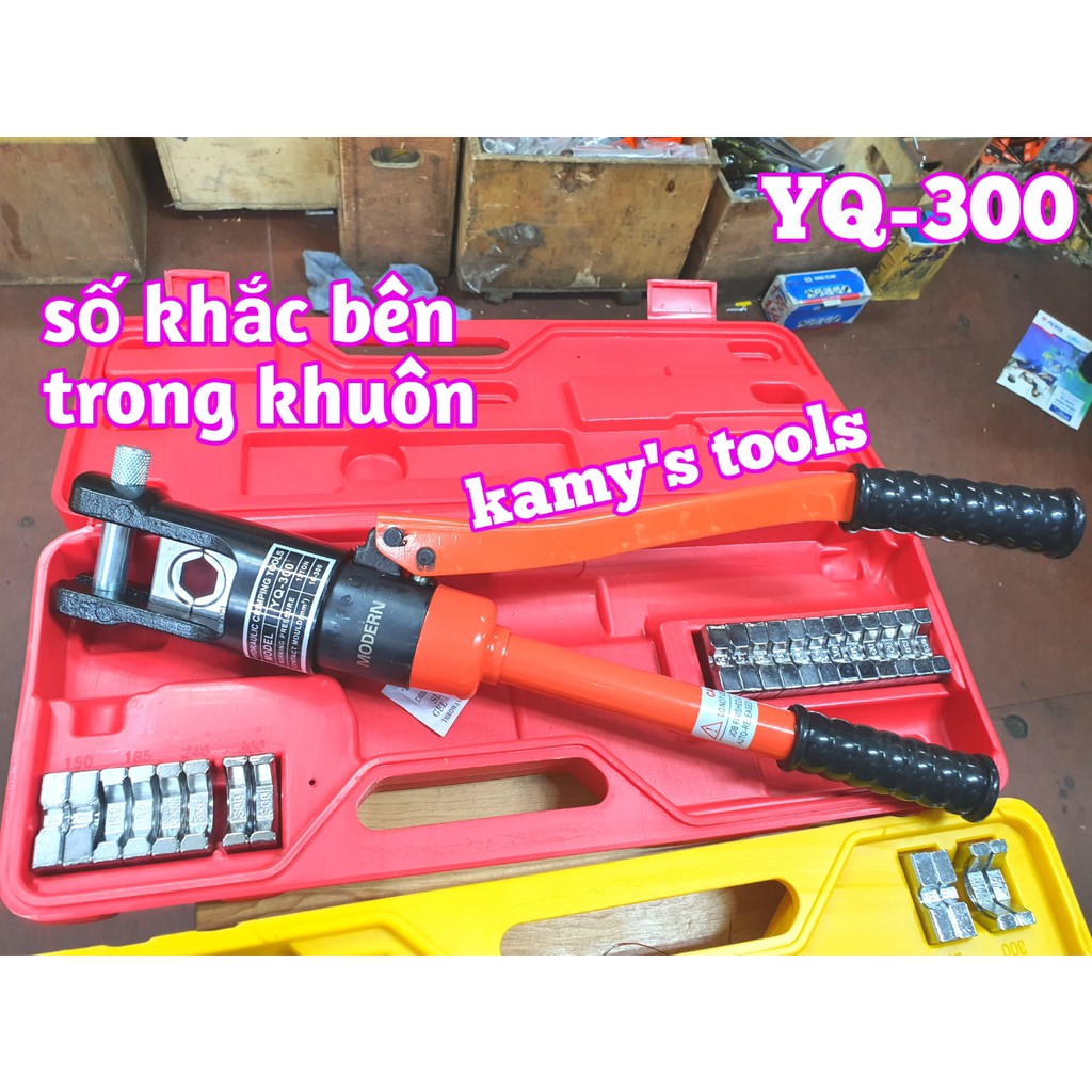 Kìm Ép Cos Thủy Lực Hhy-300a và YQ-300 16mm2-300mm2