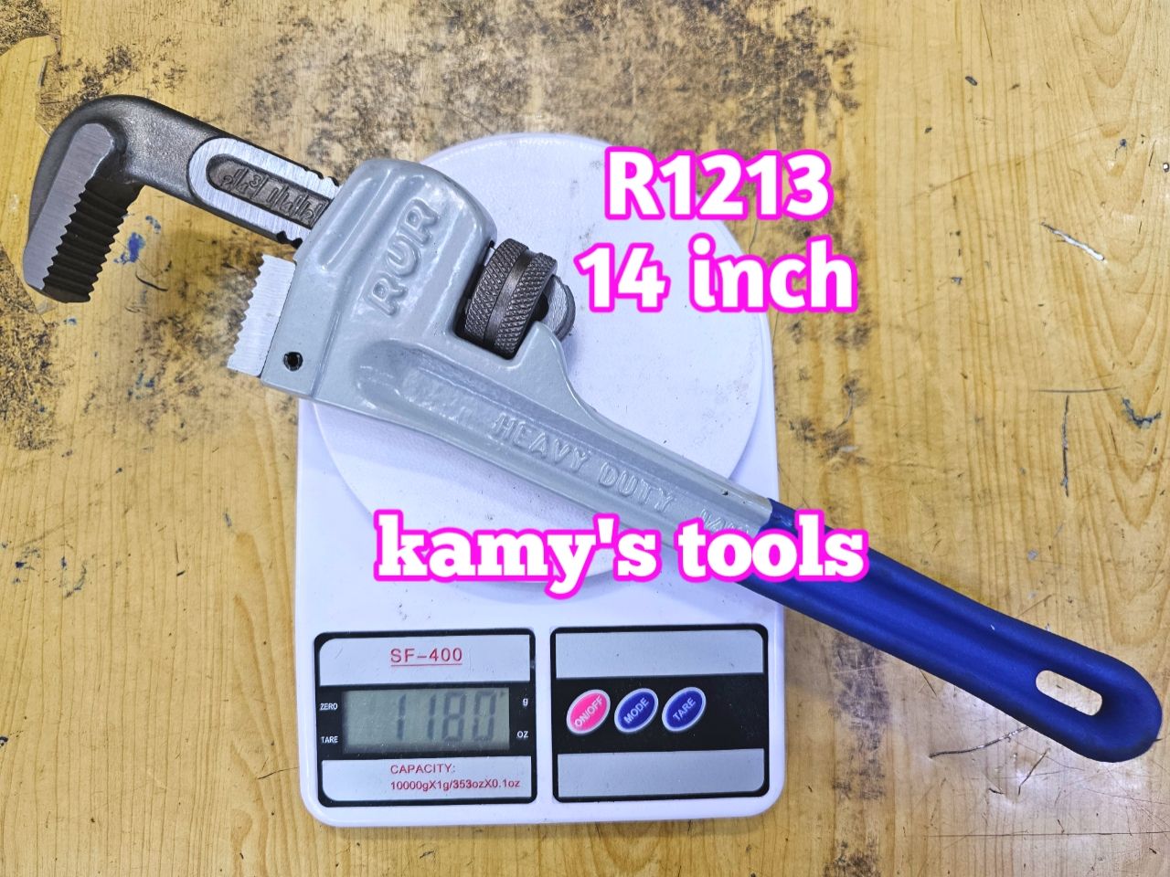 Mỏ lết răng 14 inch Rur R1213