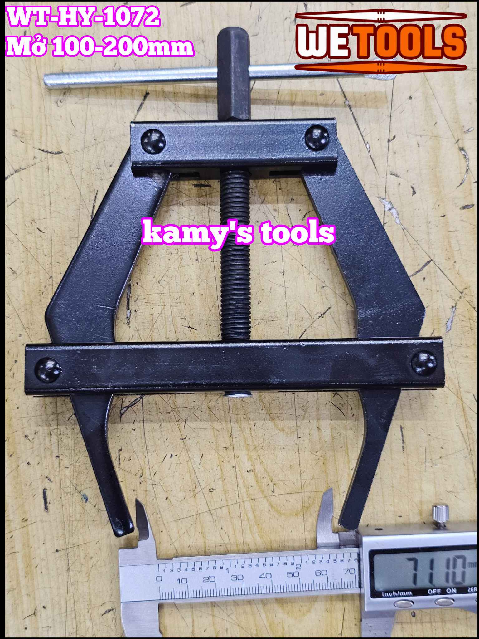 Vam cảo kéo căng dây xích sên xe gắn máy độ mở 100-200mm Wetools WT-HY-1072