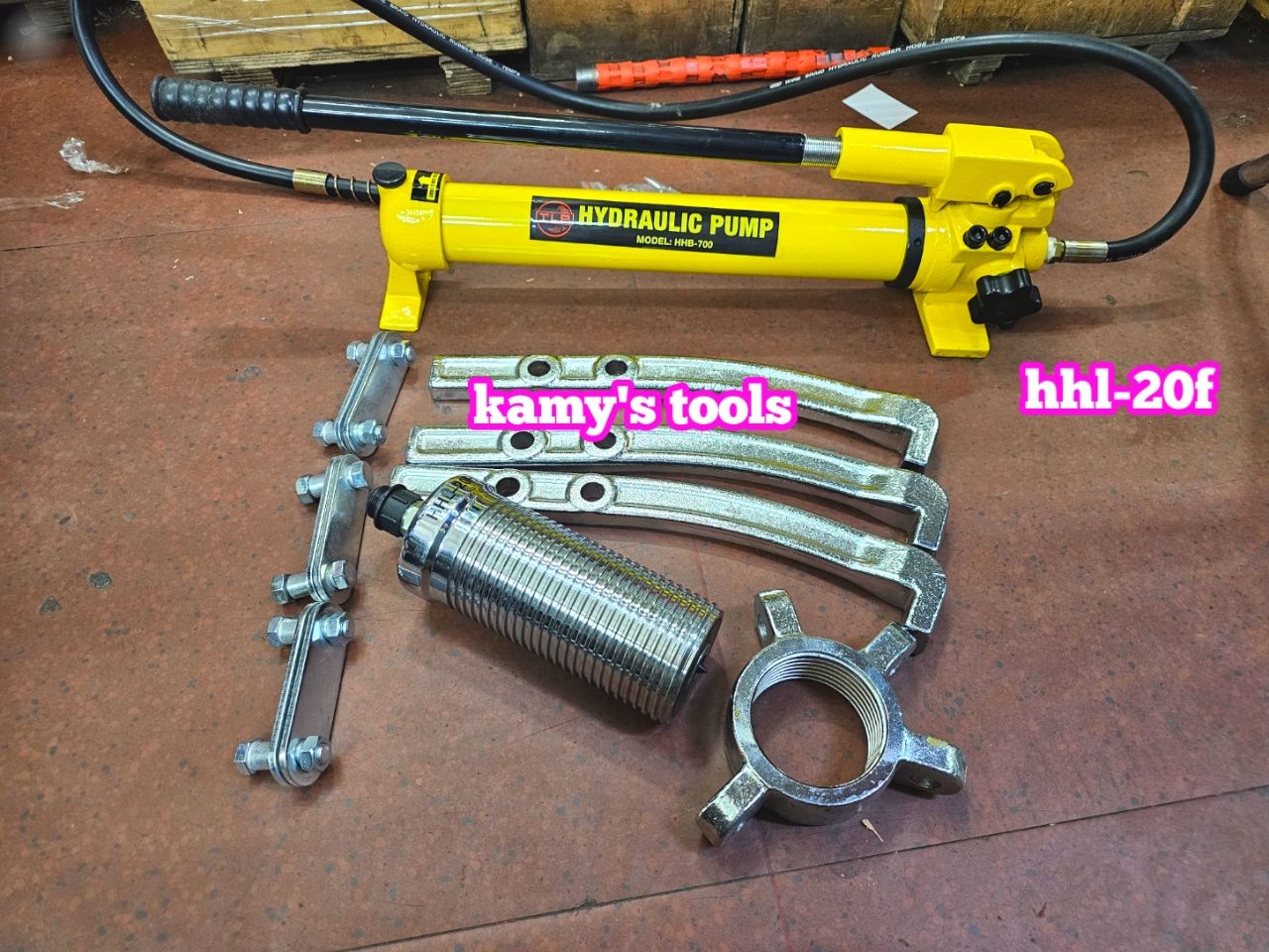 Cảo thủy lực bơm rời 20 tấn HHL-20F TLP mở đường kính 350mm bơm HHB-700