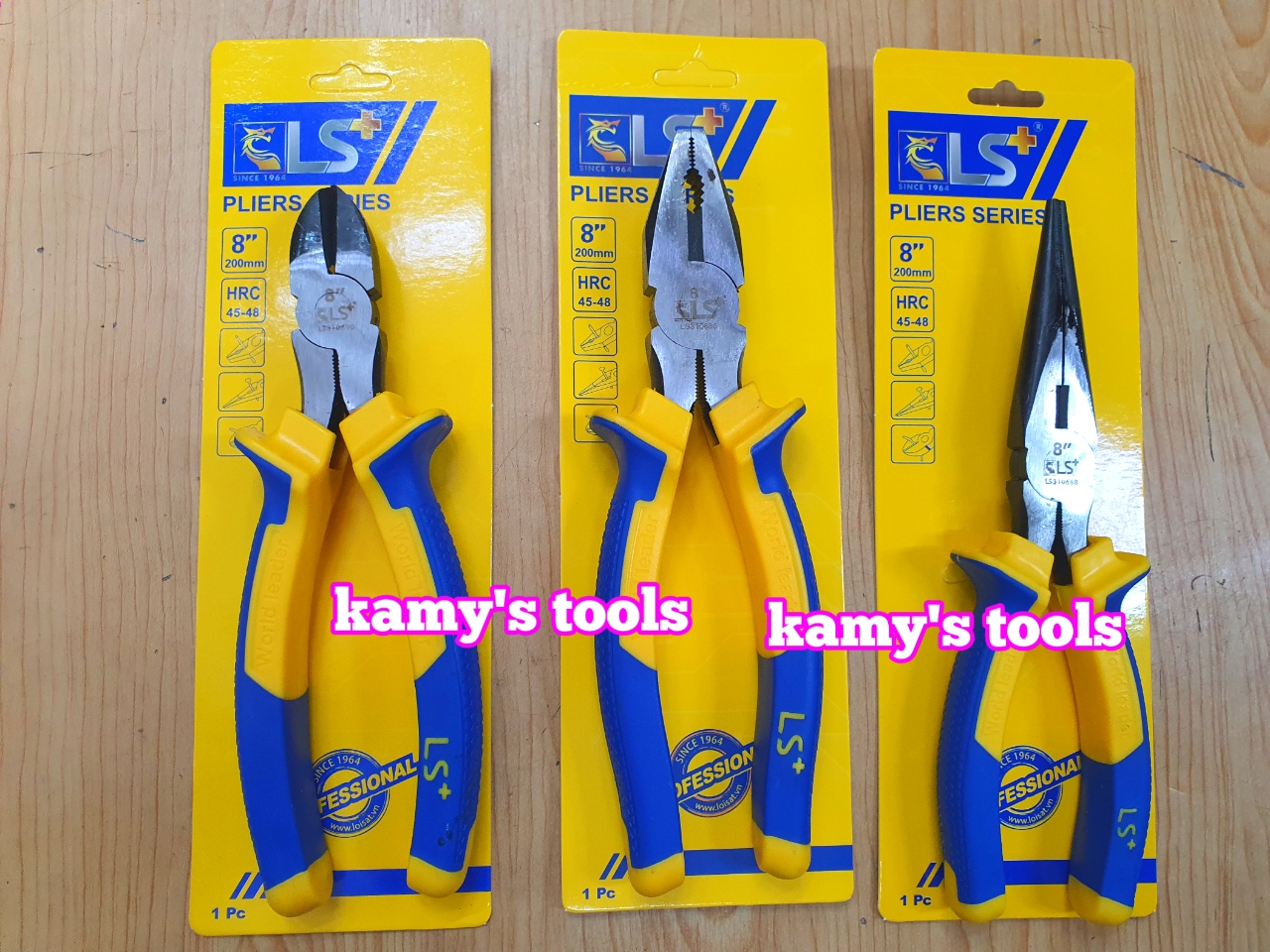 Kìm điện bằng kìm cắt kìm nhọn 6 inch 8 inch LS+ model LS310686, LS310690, LS310688, LS310684, LS310689, LS310687