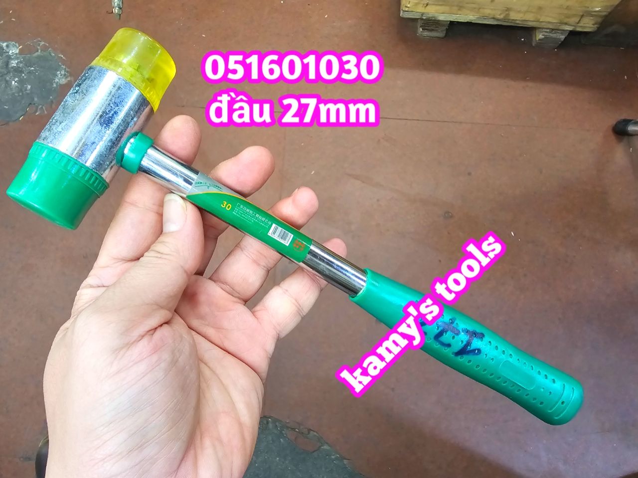 Búa cao su 2 đầu BerryLion 27mm 30mm 36mm 051601040 051601035 051601030