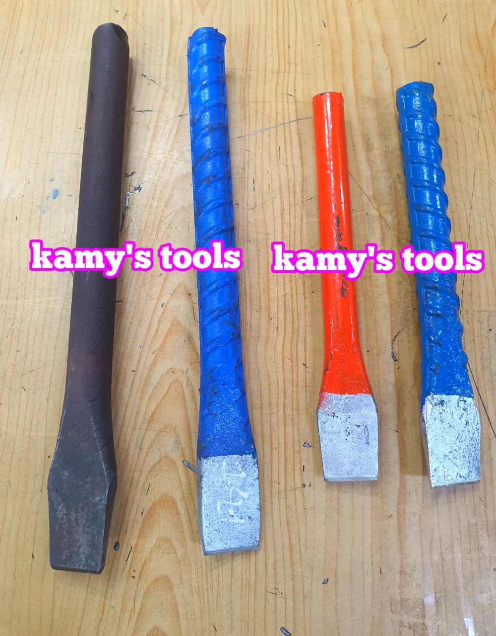 Đục tròn ,đục dẹp, đục tường đục sắt đục gỗ dài 185mm 190mm 245mm 250mm thép gân thép trơn