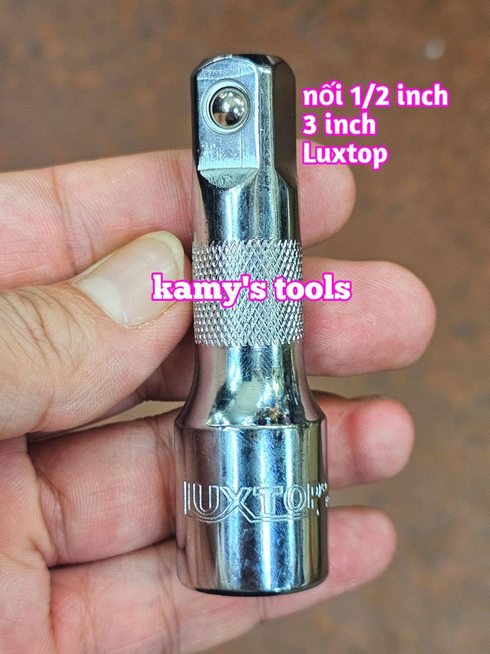 Cần tuýp nối khúc nối 1/2 inch Luxtop 3 inch 75mm 5 inch 10 inch 125mm 250mm