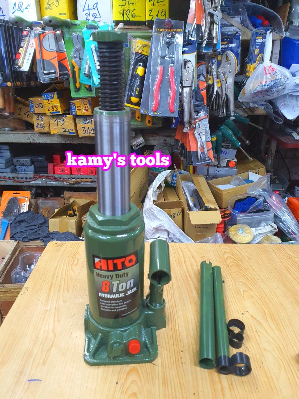 Kích con đội thủy lực 8 tấn