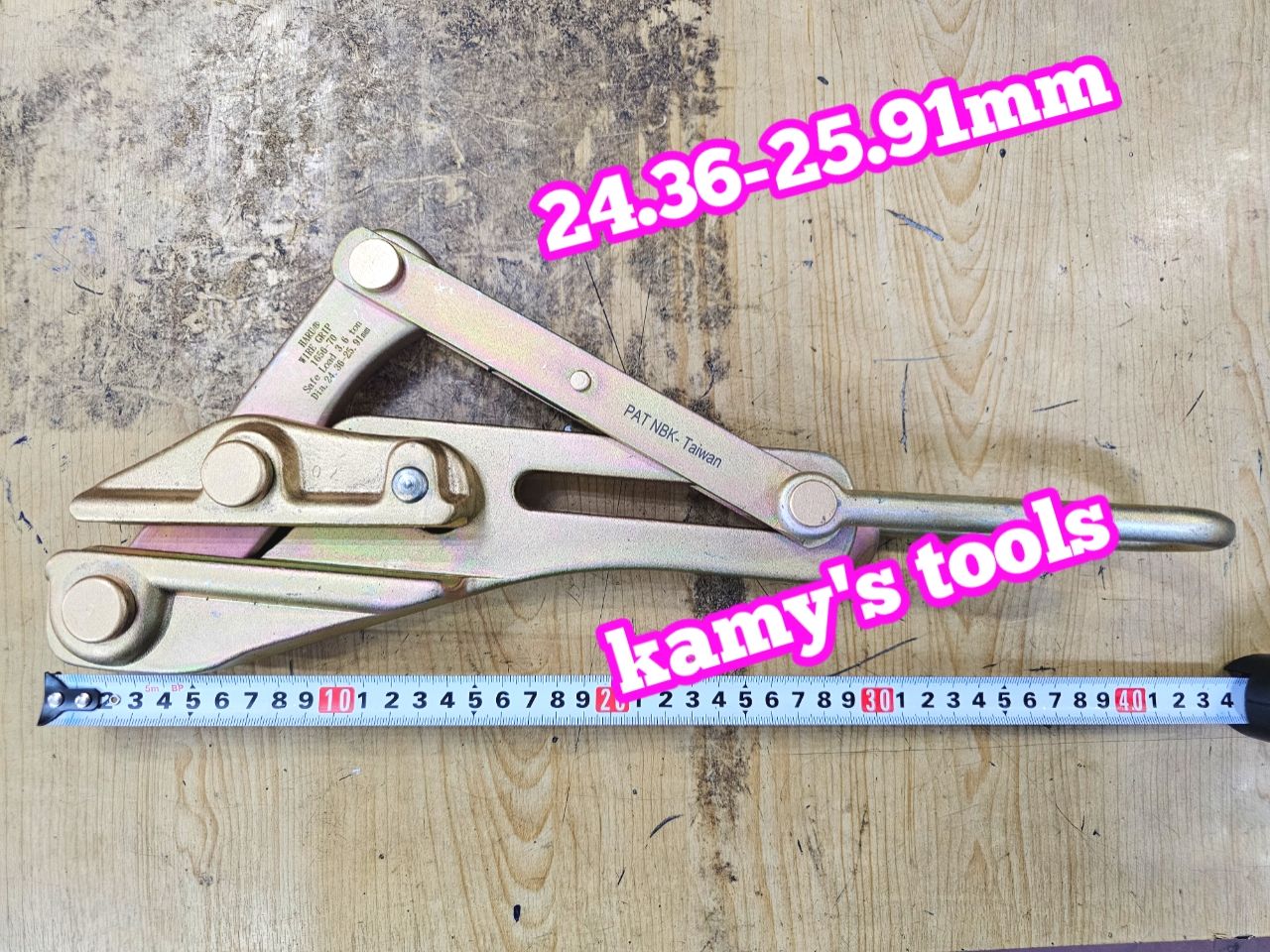 Cóc kẹp dây cáp điện ACSR AAC Copper 3.6 tấn 1656-70 24.36mm-25.91mm Haru Pat Ngk Awesome, cá kẹp dây cáp điện