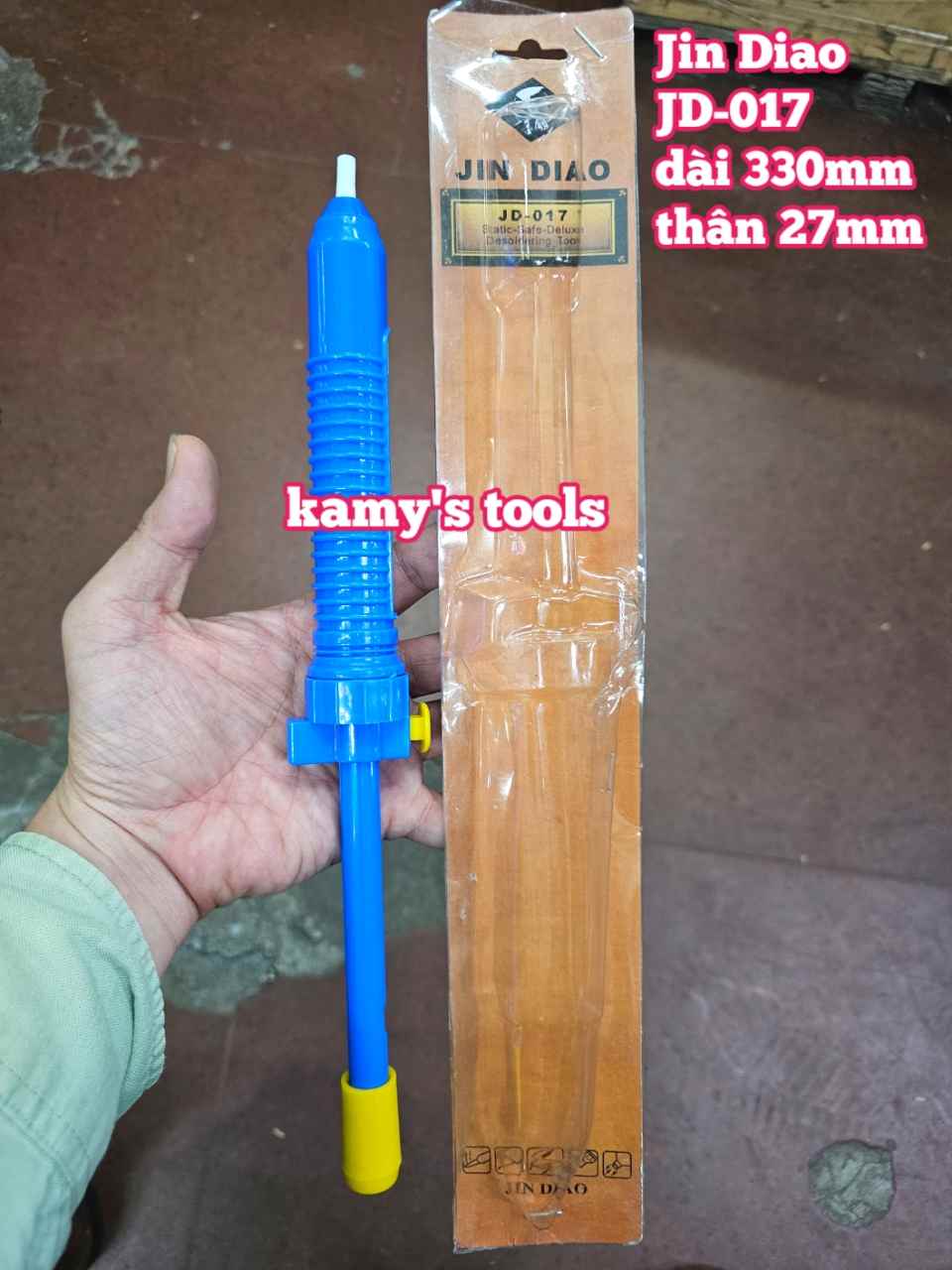 Dụng cụ bút hút chì dài 330mm Jin Diao JD-017