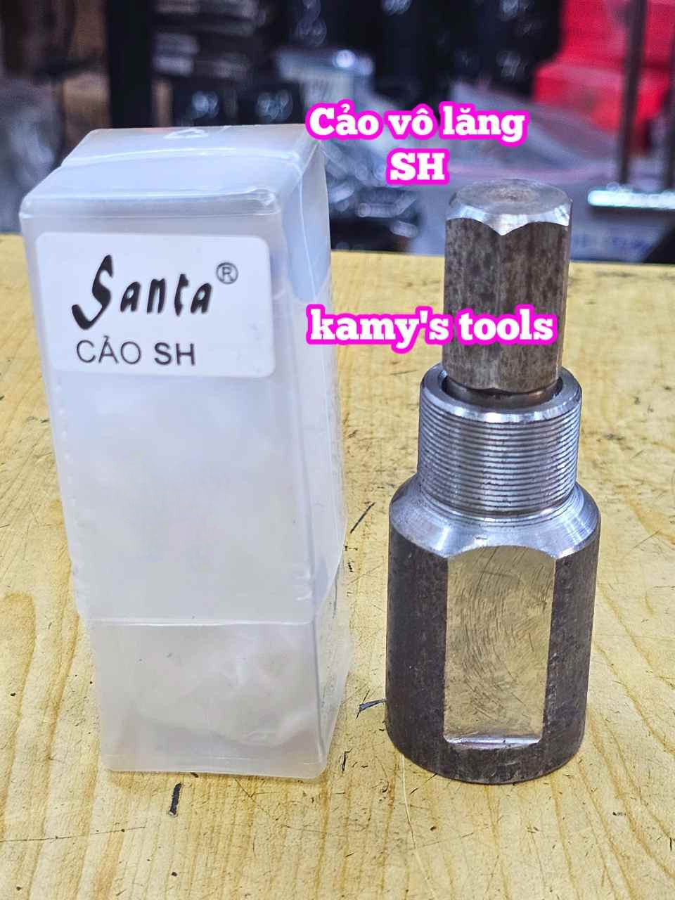 Vam cảo vô lăng xe SH đầu răng ngoài răng trong 26x28mm Santa 51-0SH