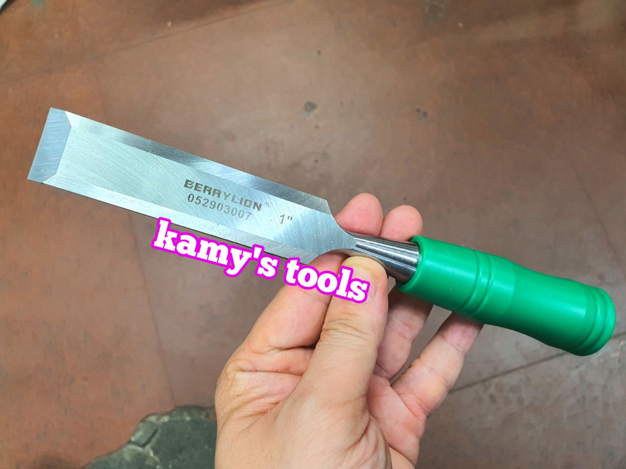 Đục gỗ Berrylion 1/4 3/8 1/2 5/8 3/4 1 1.2 1.1/4 inch