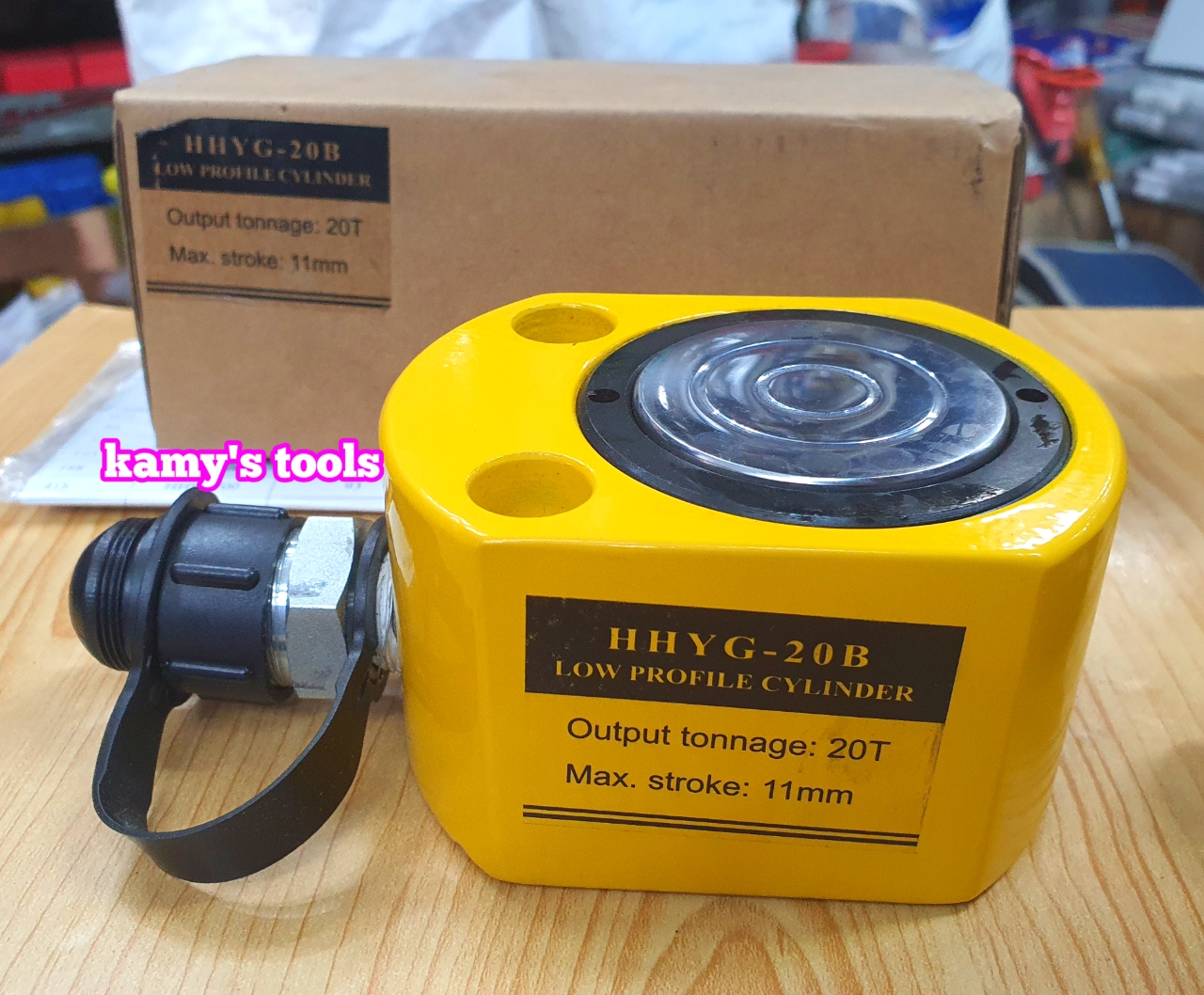 Kích thủy lực lùn 20 tấn TLP HHYG-20B hành trình 11mm