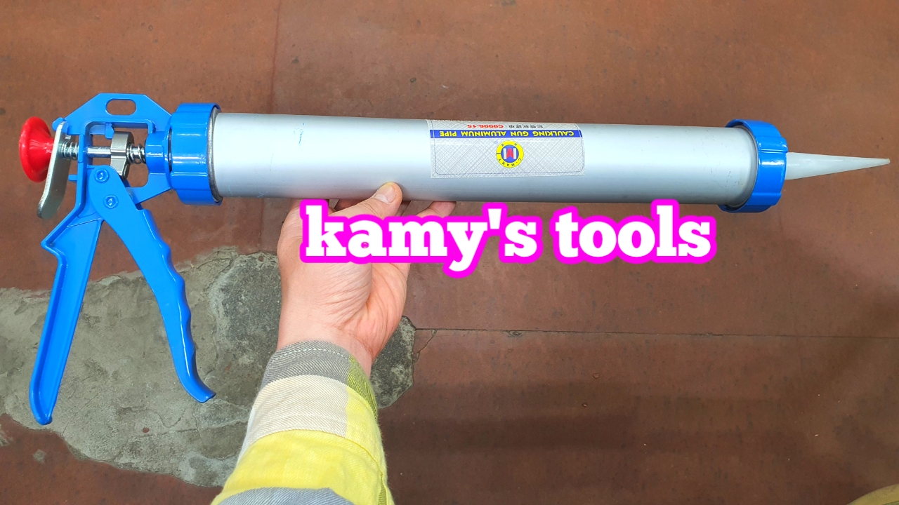 Dụng cụ bơm bắn keo xúc xích silicon c0006-15 dài 375mm