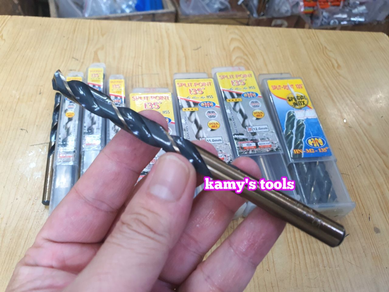 Mũi khoan sắt inox pháp hoàng nam 8.5mm 9mm 9.5mm 10mm 11.5mm 12mm 12.5mm 13mm 13.5mm 14mm 14.5mm 15mm 15.5mm