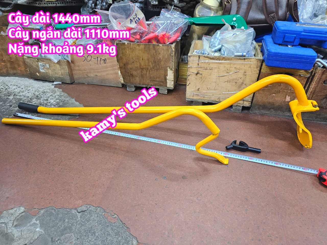 Lờ via ra vào lốp dụng cụ tháo lắp lốp cảo vỏ không xăm xe tải TPT-1411 Kamytools