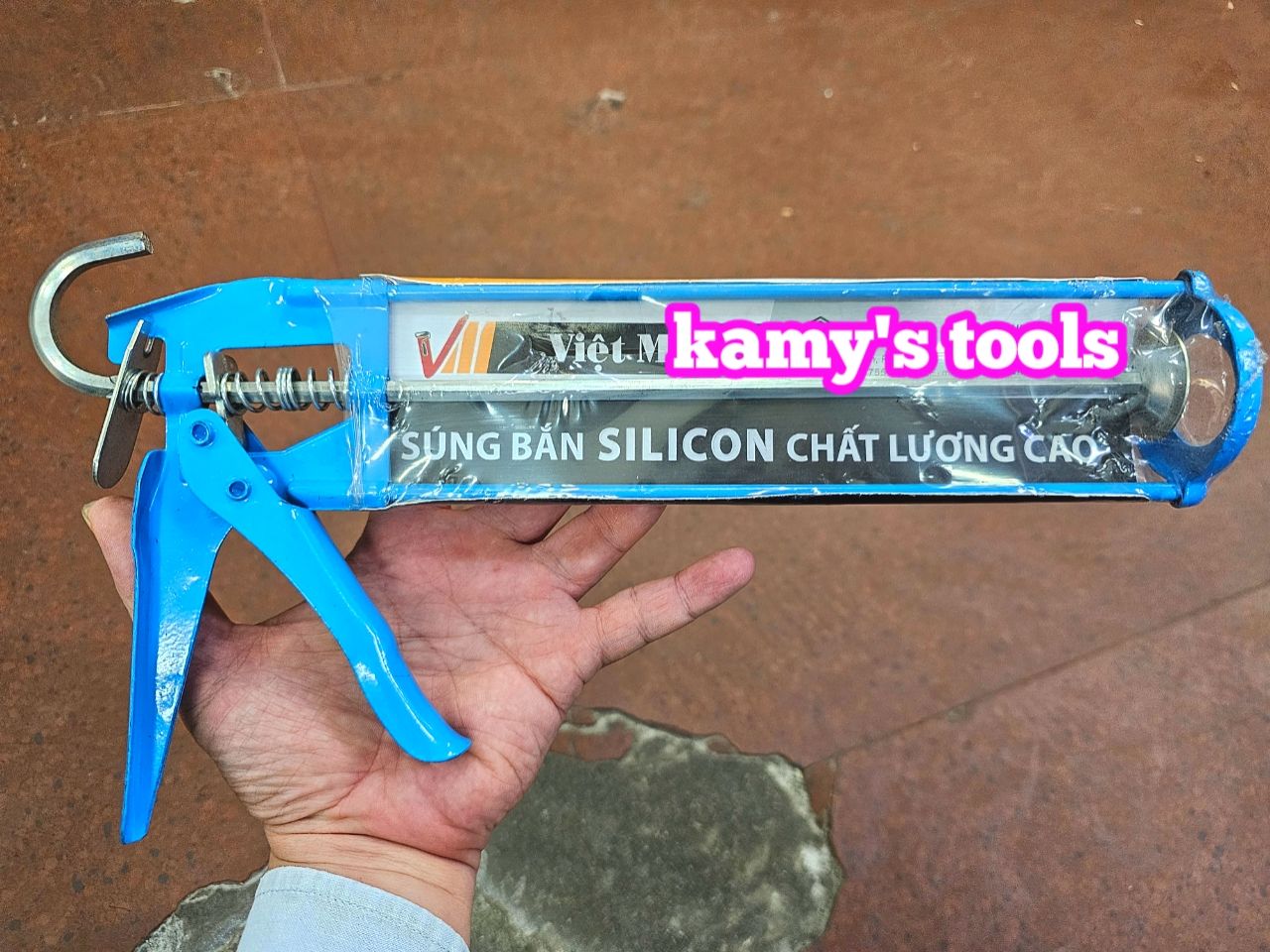 Súng bắn keo silicon VIệt Mỹ dài 330mm