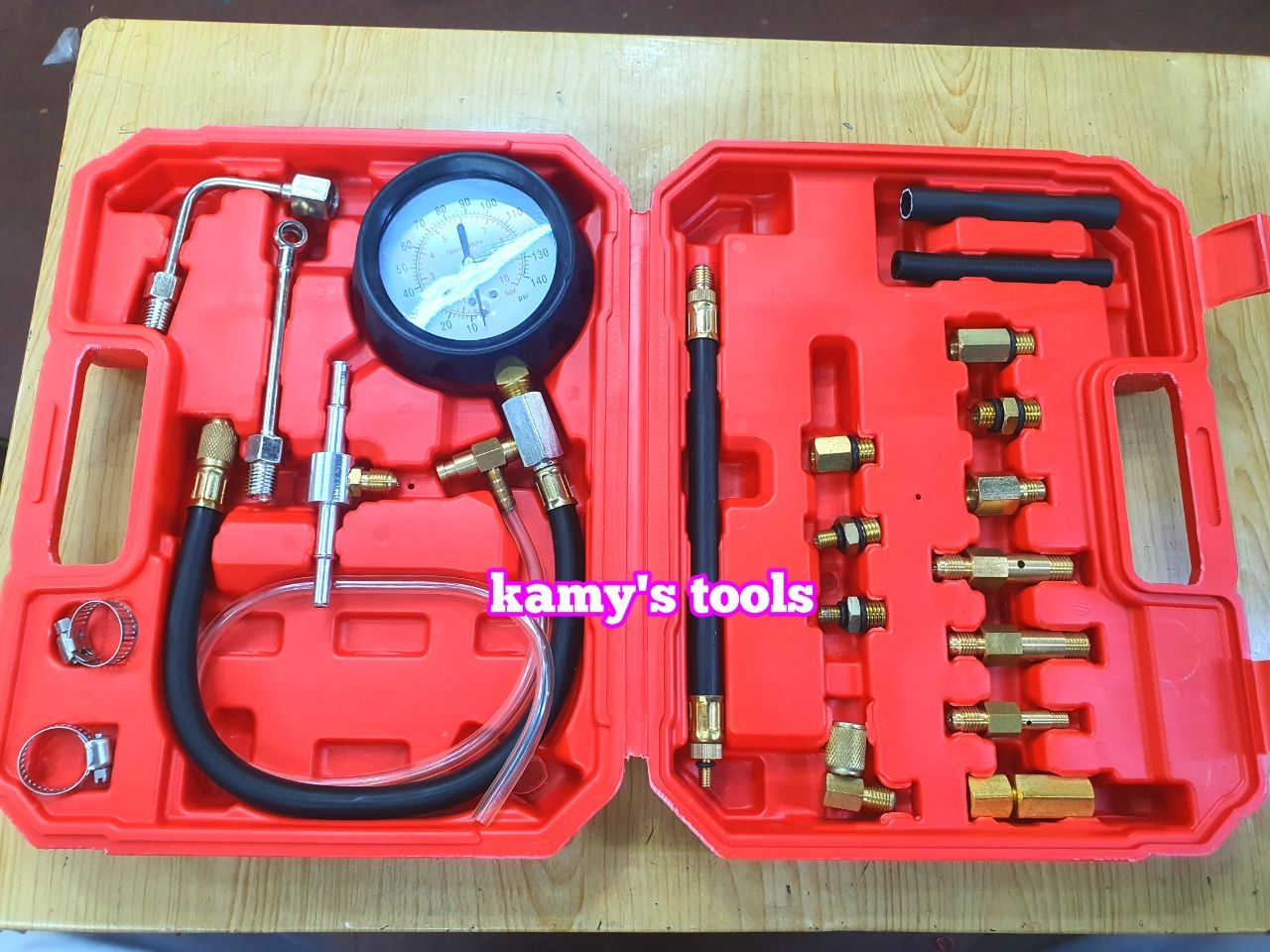 Bộ đồng hồ đo áp suất hệ thống nhiên liệu động cơ bơm xăng TU-114