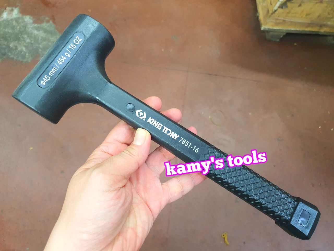 Búa cao su giảm chấn động Kingtony 227g và 454g Model 7851-08, 7851-16