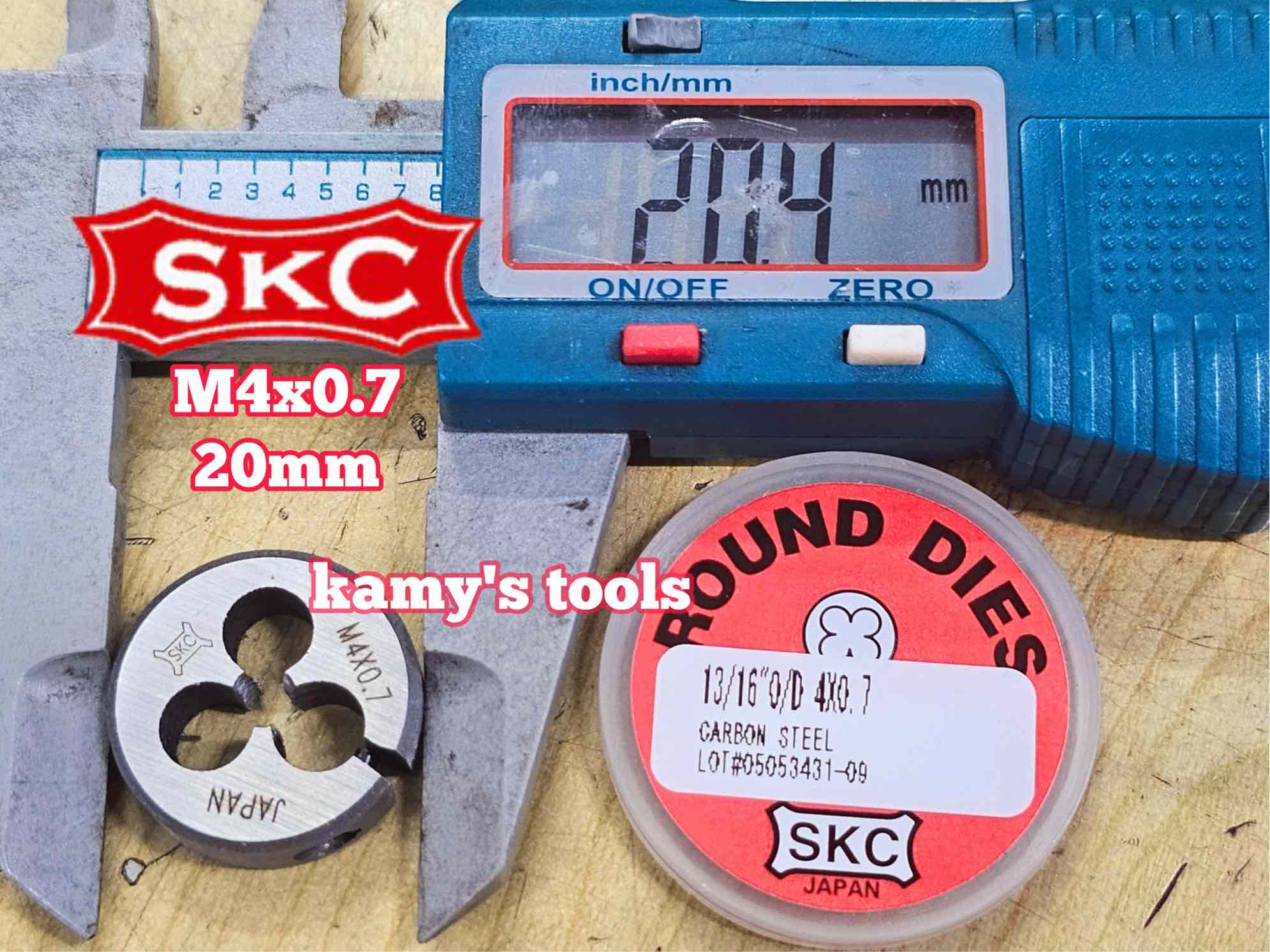Bàn ren SKC M4x0.7 (4x0.7) đường kính 13/16 inch 20mm SKC-432004A