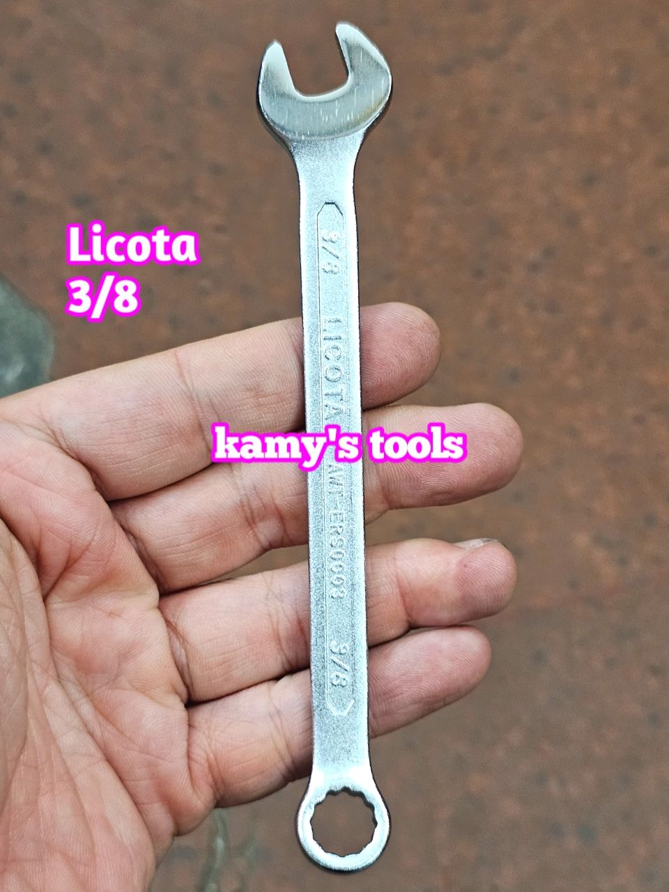 Cờ lê vòng miệng hệ inch Licota 3/8 inch 7/16 inch 1/2 inch 9/16 inch Awt-Ers0003 Awt-Ers0004 Awt-Ers0005 Awt-Ers0006