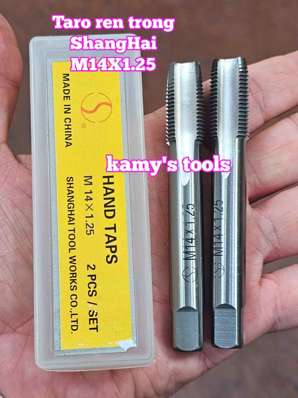 Bộ ta rô taro tạo ren trong M14 M16 M18 Shanghai thượng hải nhiều bước ren