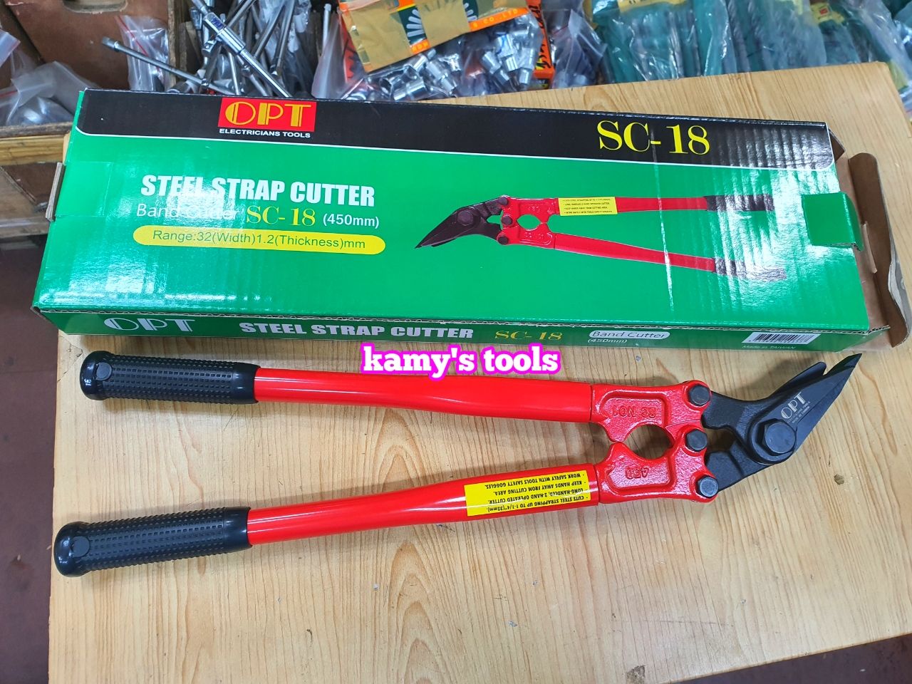 Kéo cắt đai thép 18 inch 450mm SC-18 OPT Đài Loan cao cấp