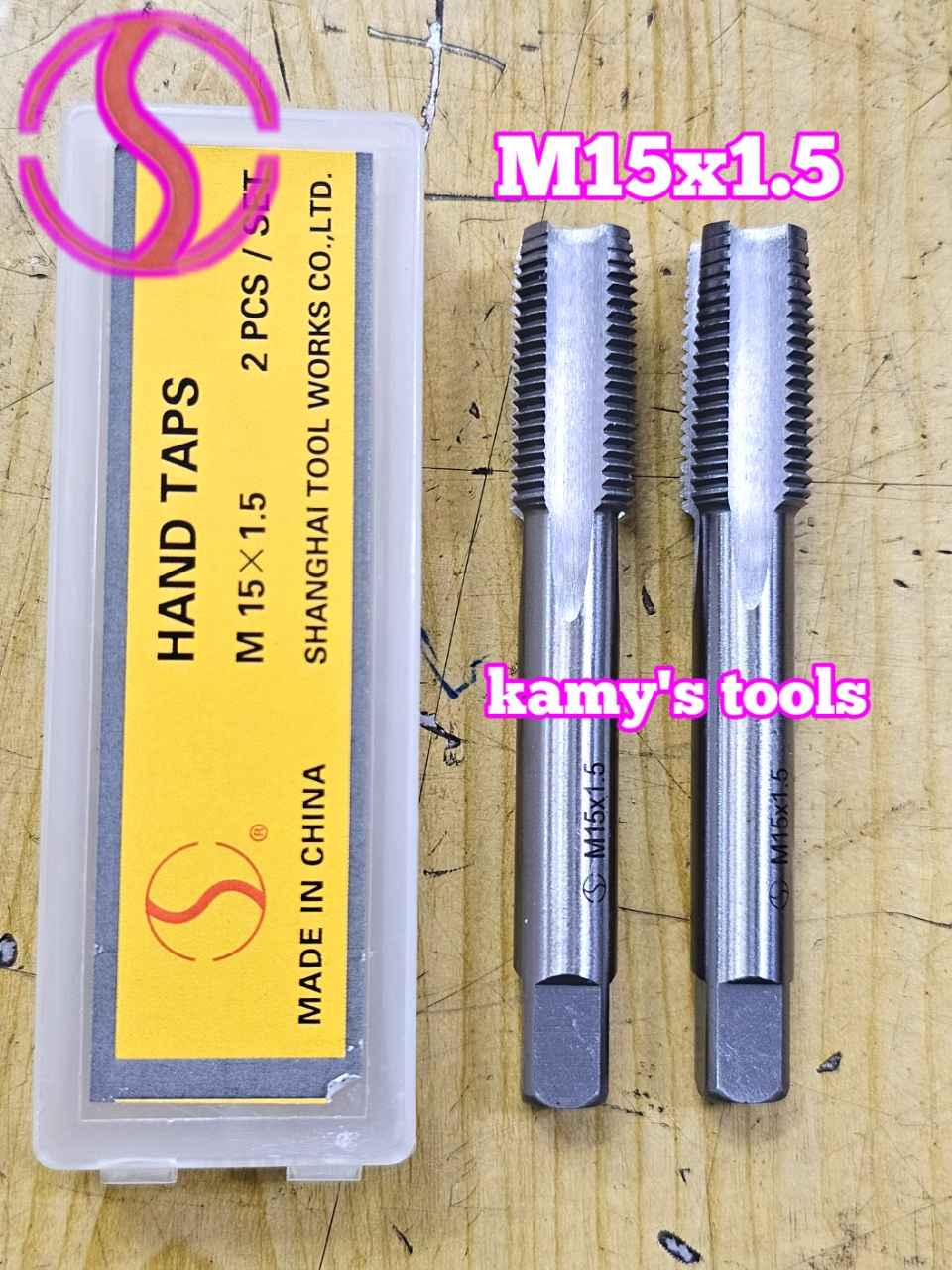 Bộ ta rô taro tạo ren trong Shanghai M15x1.5 dài 93mm SH-521515