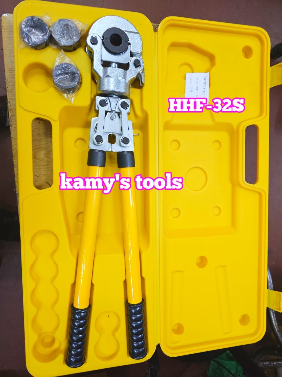 HHF-32S Kìm bấm bóp tóp đầu ống thủy lực hoạt động bằng tay TLP 16mm 20mm 25mm 32mm