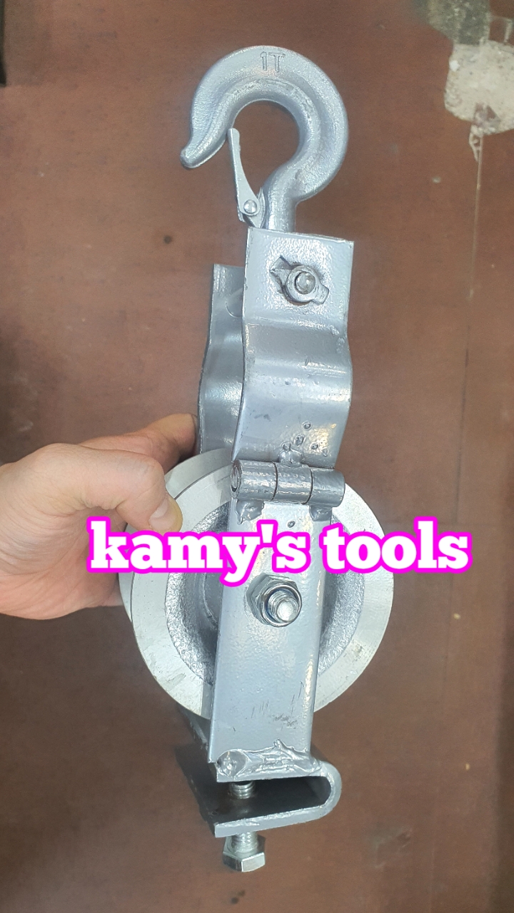 Puly nhôm 1 tấn 115x60mm dày 4.5mm