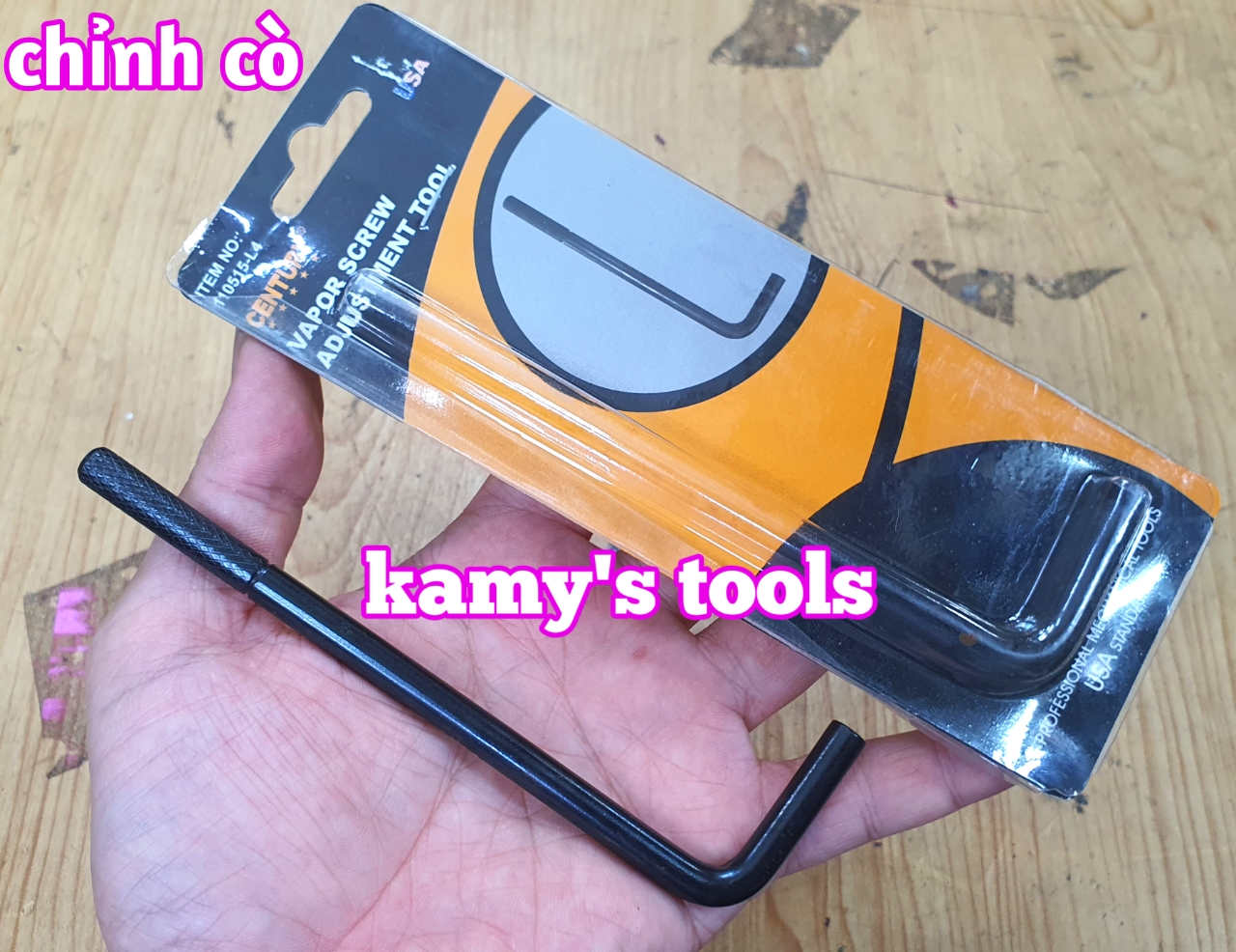 Dụng cụ chỉnh cò xupap (súp bắp) chữ L Century 110515-L4