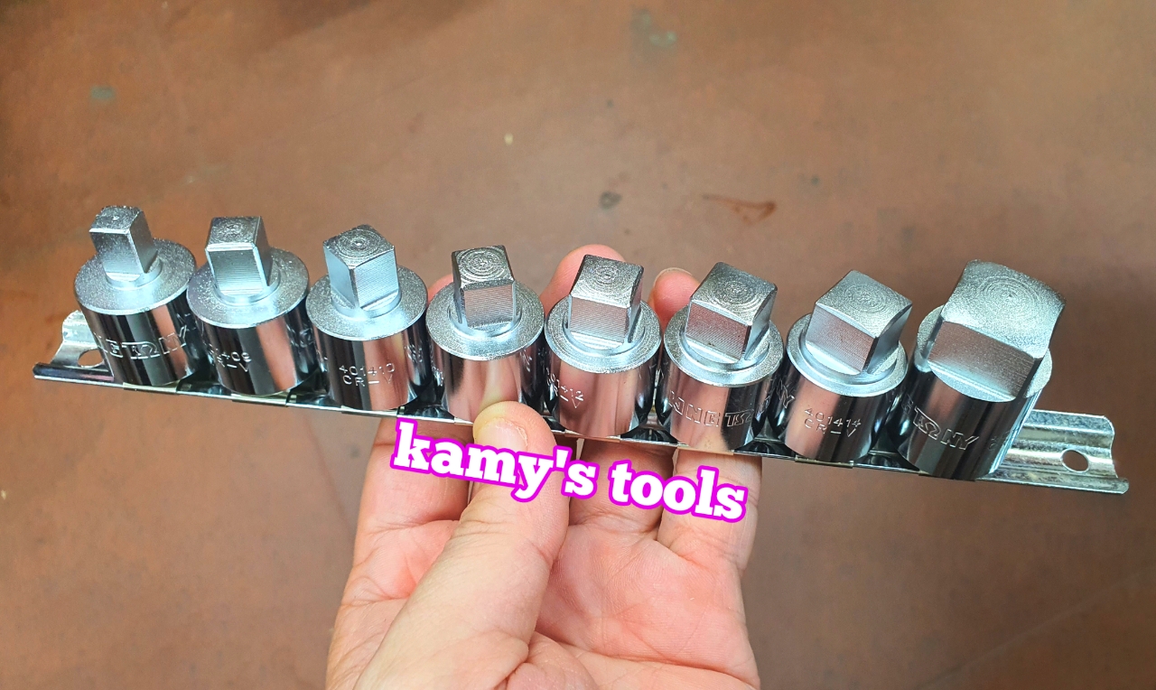 Bộ tuýp lú đầu vuông 8-19mm model 4118MR Kingtony, tuýp mũi vuông