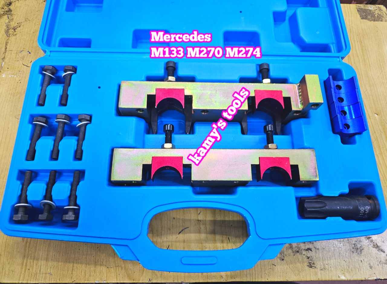 Bộ dụng cụ cân cam dưỡng đặt cam căn chỉnh thời gian xe Mercedes M133 M270 M274 Wetools 15 chi tiết WTME1808