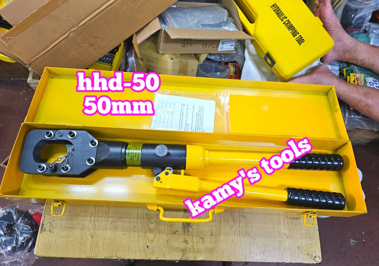 HHD-50 Kìm cắt cáp thủy lực TLP 8.5 tấn cắt đồng nhôm 50mm