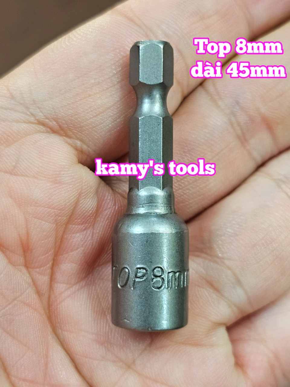 Đầu vít bắn tôn 8mm TOP dài 45mm 65mm 071120-8MM và 080114-8MM