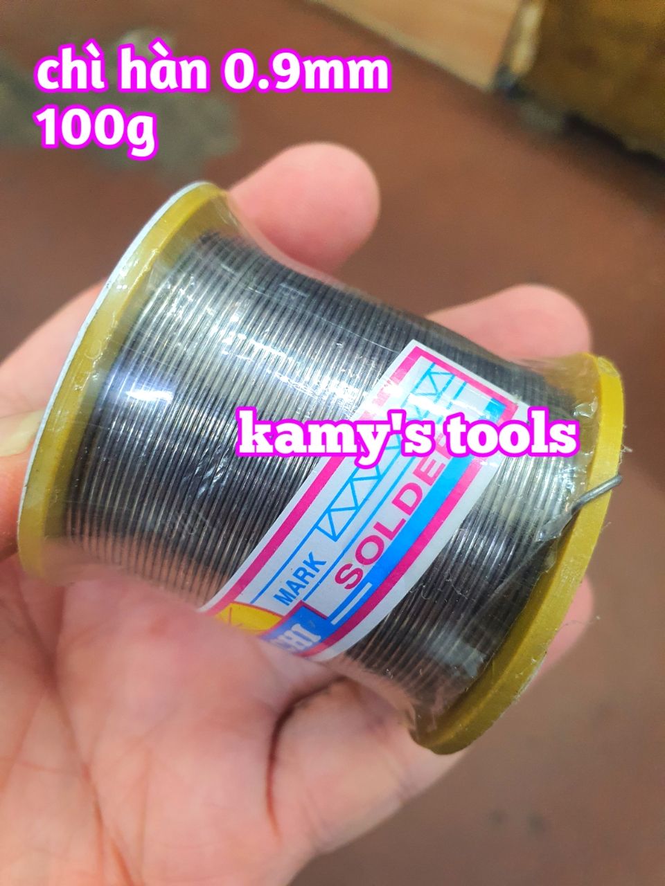 Chì hàn 0.9mm 100g dùng cho mỏ hàn điện