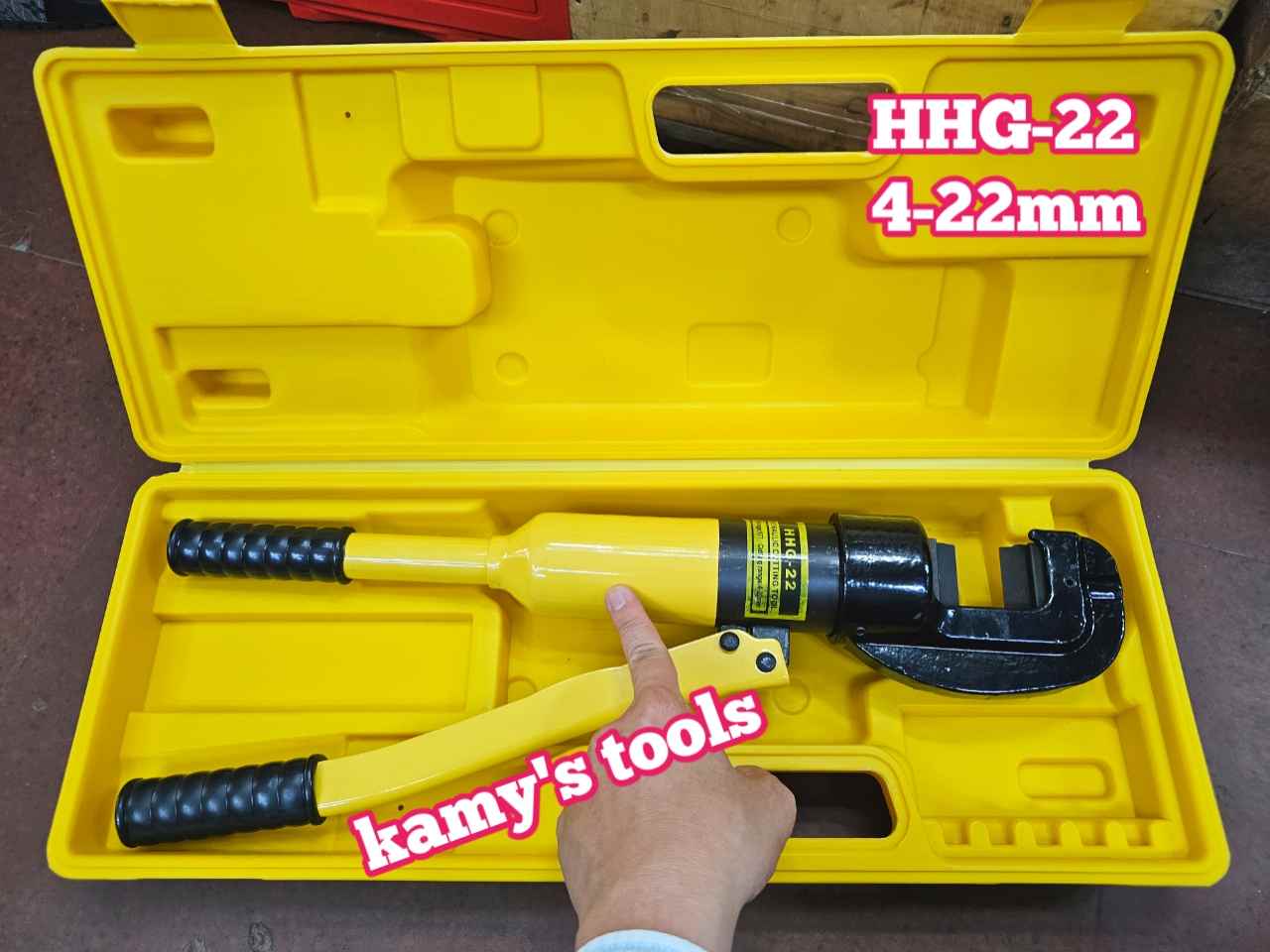Kìm cắt sắt thủy lực bằng tay 4-22mm HHG-22 TLP bụng lớn