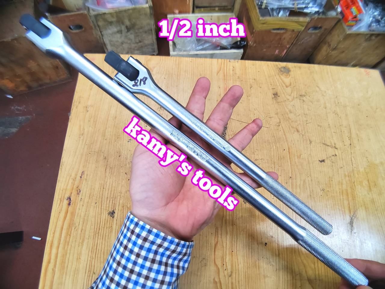 Cần siết lắc léo Top 1/2 inch loại 12 inch 300mm và 18 inch 450mm FH-1212M FH-1217M