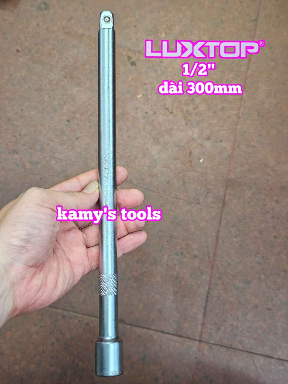 Cần khúc nối tuýp 1/2 inch Dài 12 inch 300mm Luxtop LT-1/2EBMA12