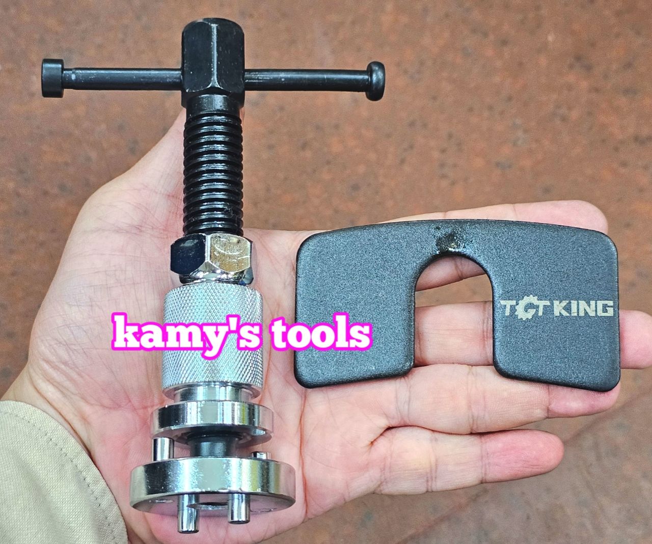 Dụng cụ cảo vam ép piston phanh thắng đĩa 3 chi tiết kamytools BPWB-3303