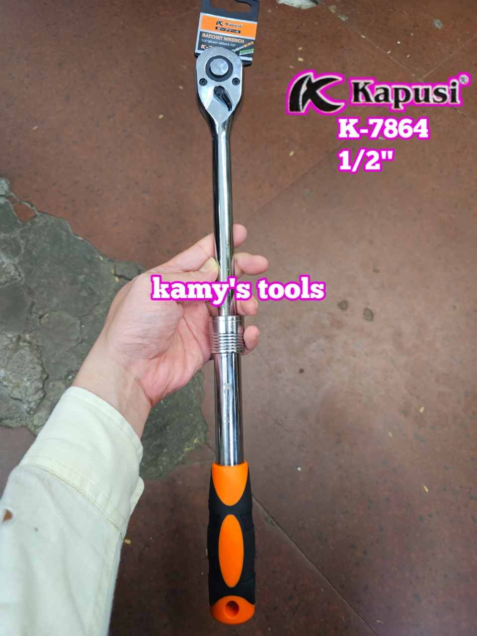 Cần siết tự động có tăng đưa kéo dài 1/2 inch Kapusi K-7864 dài 12 inch 300-440mm