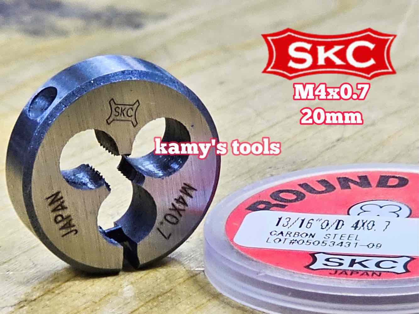Bàn ren SKC M4x0.7 (4x0.7) đường kính 13/16 inch 20mm SKC-432004A