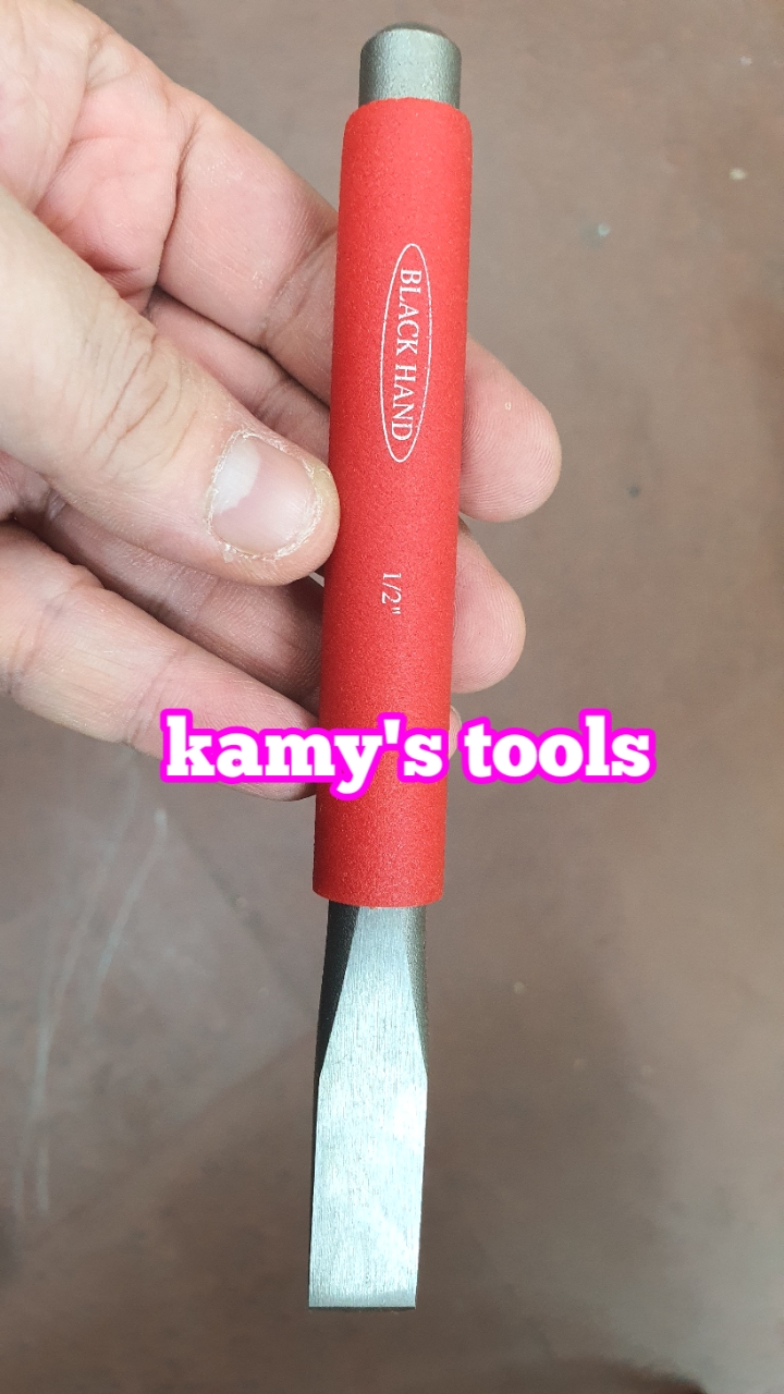 Đục dẹp thép cầm tay cao cấp black hand bản 1/2 5/8 3/4 7/8 1 inch đài loan BH-1524 BH-1525 BH-1526 BH-1527 BH-1528