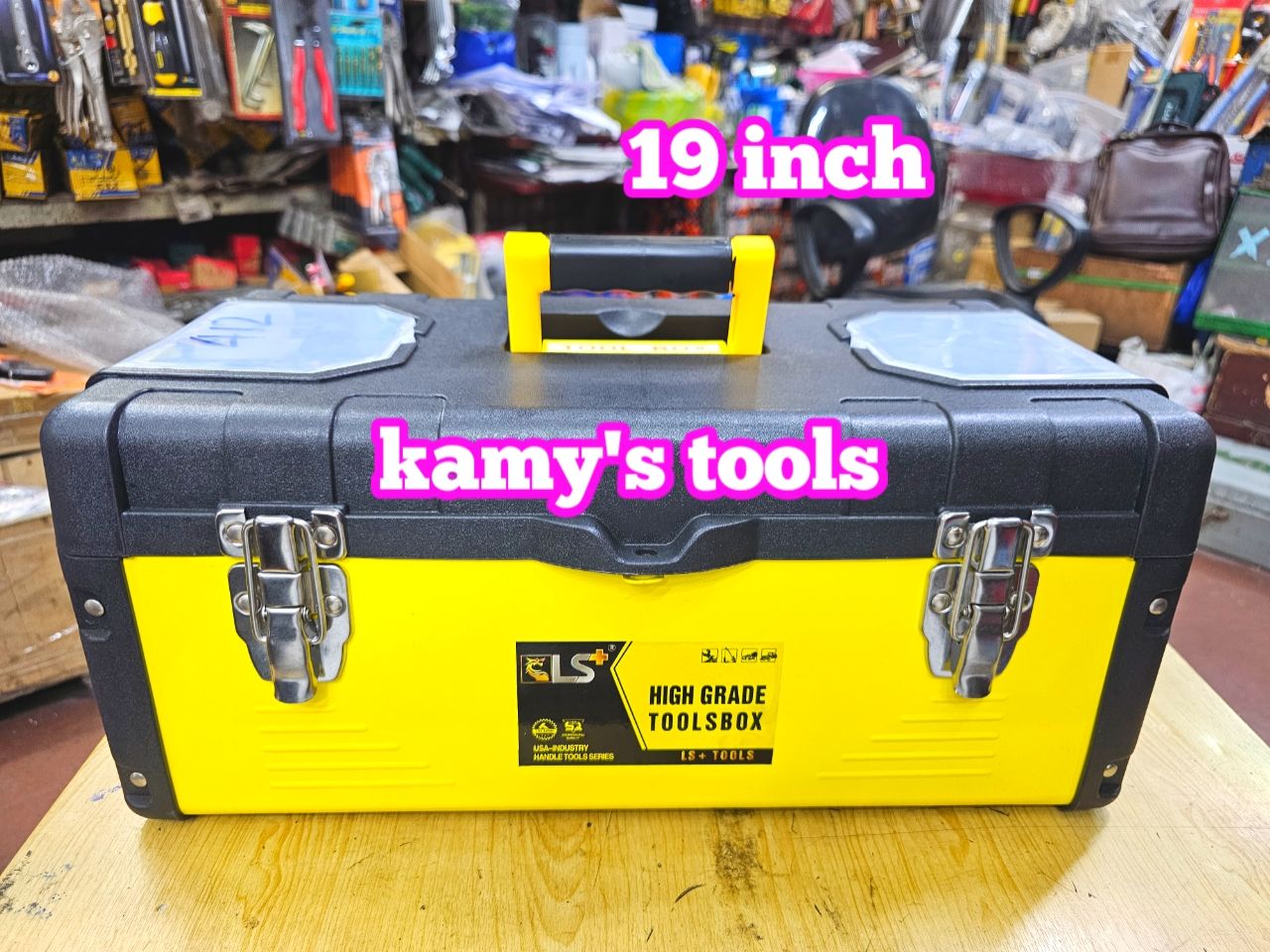 Thùng đồ nghề sắt LS+ 19 inch dài 450mm LS900233