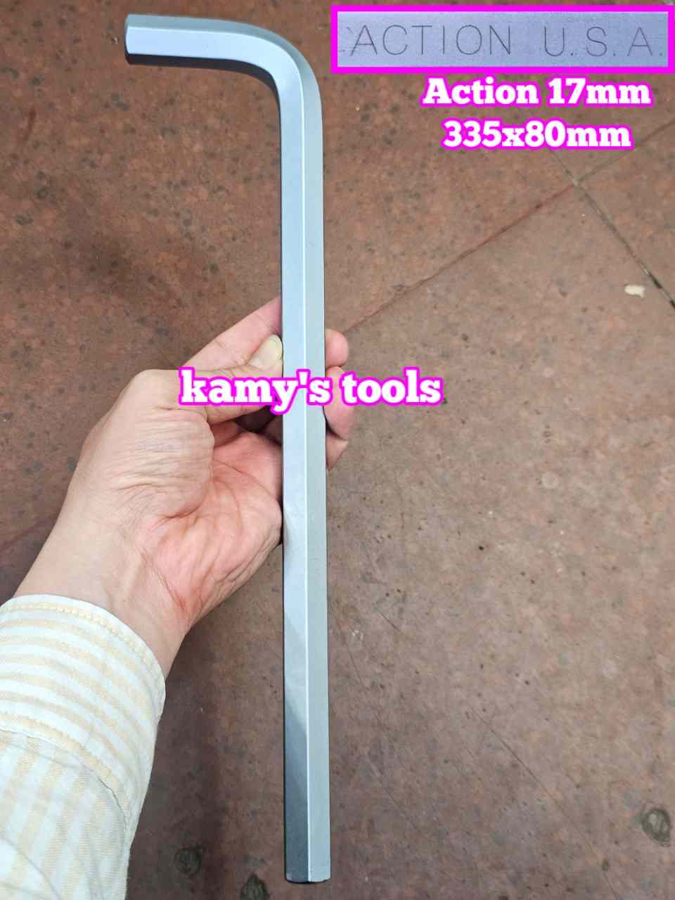 Lục giác đầu bằng Action 17mm dài 335mm ACK-62217