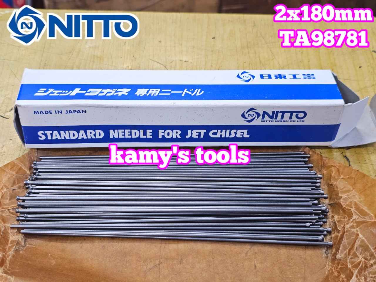 Đũa gõ rỉ 2x180mm Nitto TA98781