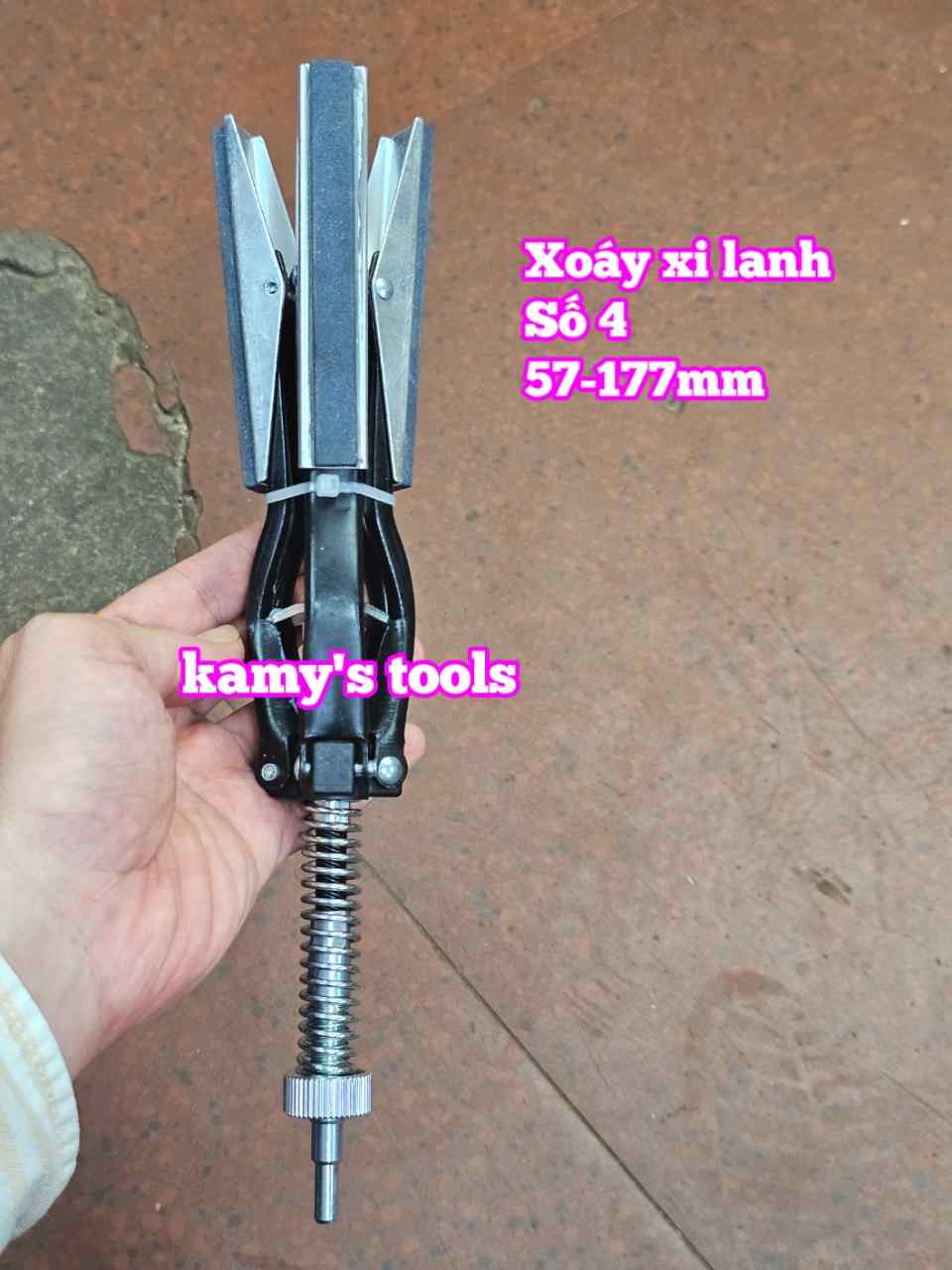 Dụng cụ doa mài xoáy lồng xy lanh động cơ 4 inch 57-177mm dài 290mm L+R+T và Bộ 3 đá mài (bán lẻ từng món)