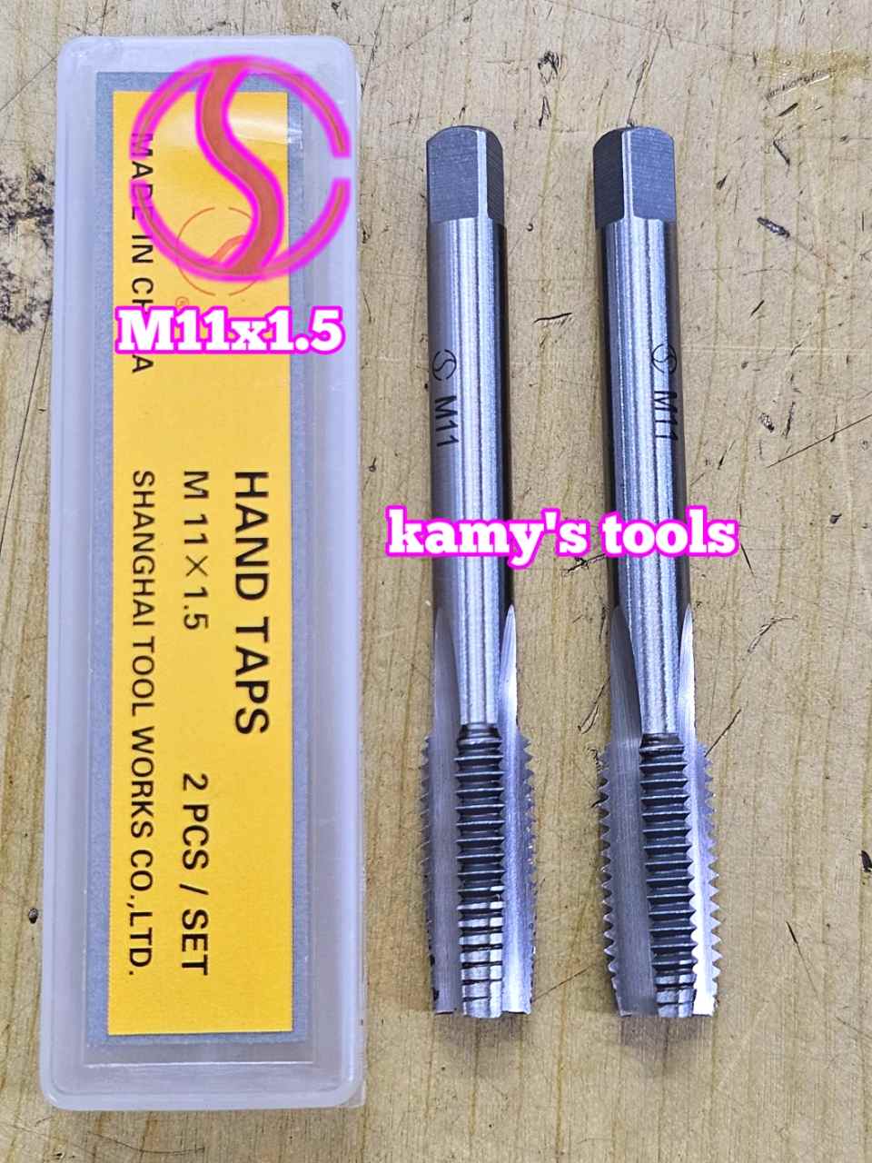 Bộ ta rô taro tạo ren trong Shanghai M11x1.5 dài 84mm SH-521115