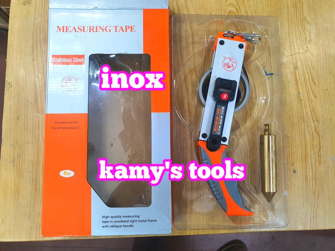 Inox Thước đo dầu 5 mét 10 mét 15 mét 20 mét 30 mét thép không rỉ