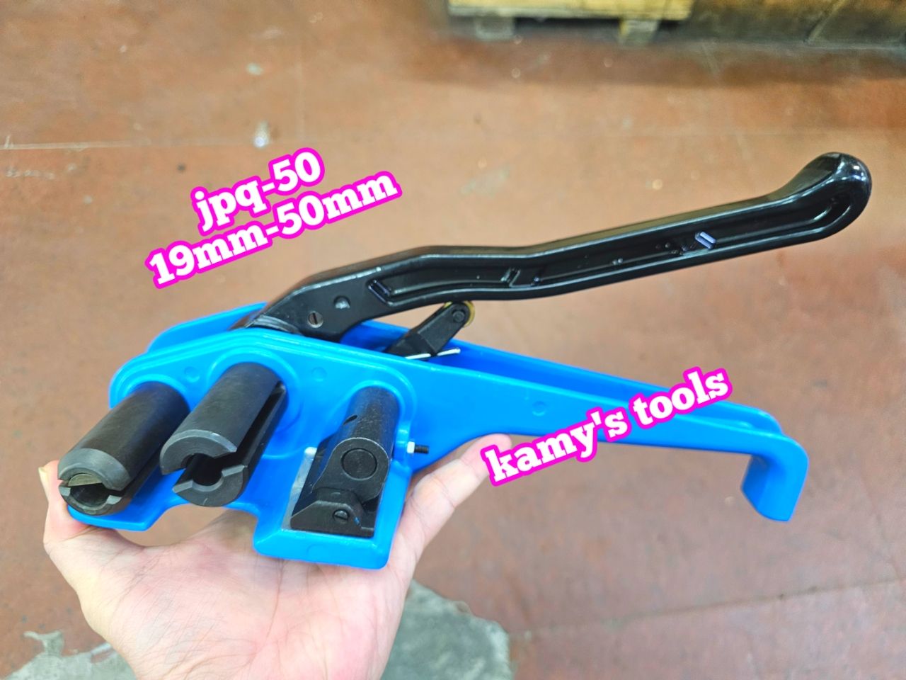 JPQ-50 Dụng cụ căng siết dây đai composite ZD PACK 19mm-50mm