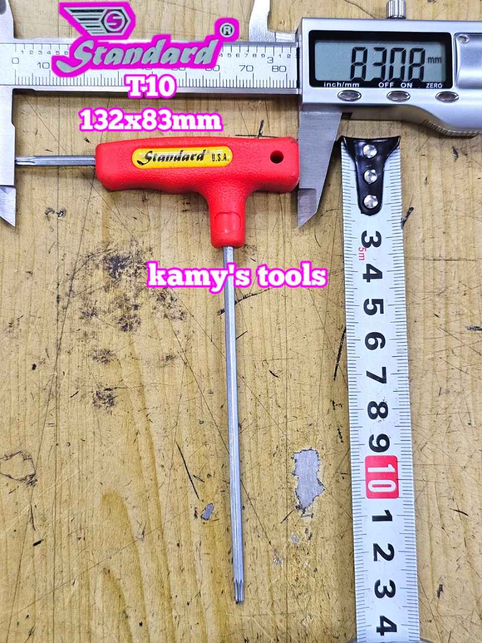 Lục giác bông cán Chữ T Standard T10 T15 T20 T25 T27 T30 T40