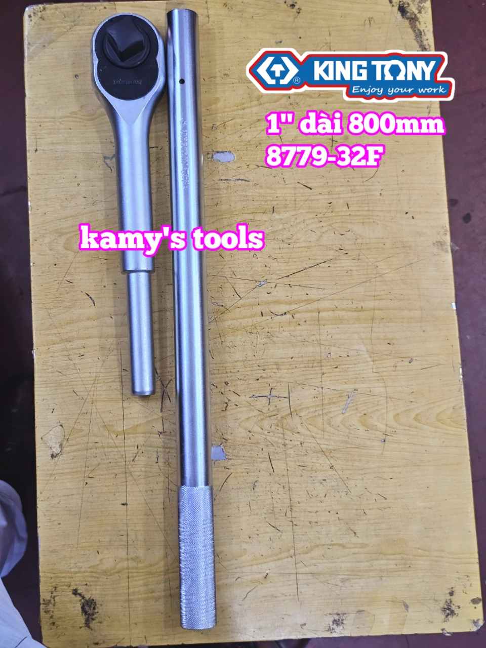 Cần tuýp tự động 1 inch dài 32 inch 800mm 8779-32F