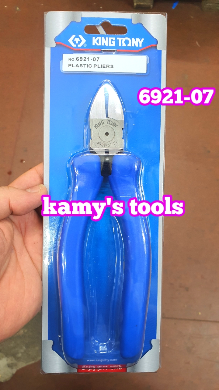 Kìm cắt nhựa 7 inch dài 178mm model 6921-07 Kingtony